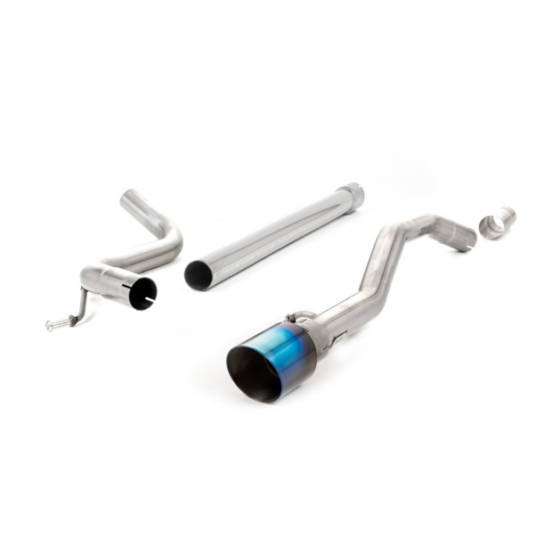Milltek cat-back 50.80 mm — Bez rezonatora — 90.00 GT-90 — SSXVW486