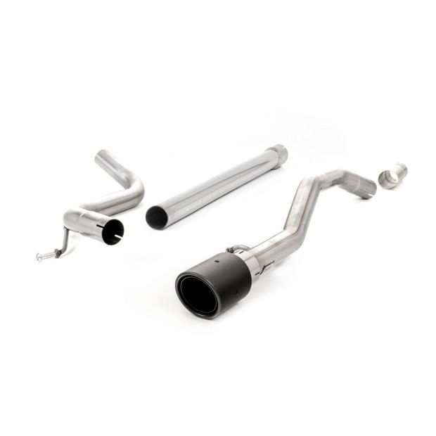 Milltek cat-back 50.80 mm — Bez rezonatora — 90 JET — SSXVW487
