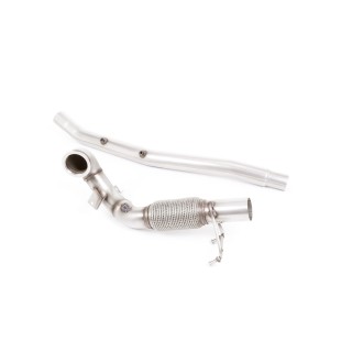 Milltek Downpipe većeg prečnika bez katalizatora 76.20 mm — SSXVW510