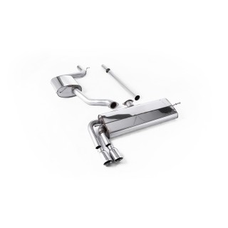 Milltek cat-back 70.00 mm — Sa rezonatorom — Dupli 80mm GT80 — SSXVW516