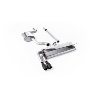 Milltek cat-back 70.00 mm — Sa rezonatorom — Dupli 80mm GT80 — SSXVW517