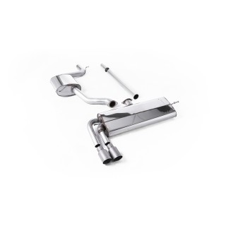 Milltek cat-back 70.00 mm — Sa rezonatorom — Dupli 80mm GT80 — SSXVW518