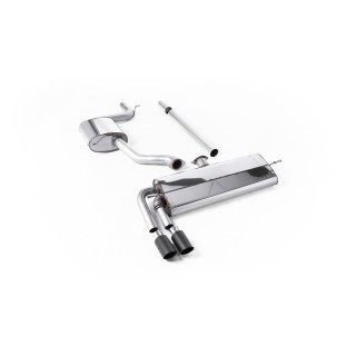 Milltek cat-back 70.00 mm — Sa rezonatorom — 76.2mm Karbonski Jet — SSXVW519