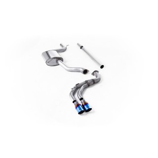 Milltek cat-back 70.00 mm — Bez rezonatora — GT-80 — SSXVW521