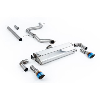 Milltek cat-back 70.00 mm — Bez rezonatora — GT-100 — SSXVW531