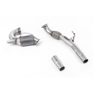 Milltek Visoki protok Sportski katalizator i downpipe 70.00 mm — SSXVW546