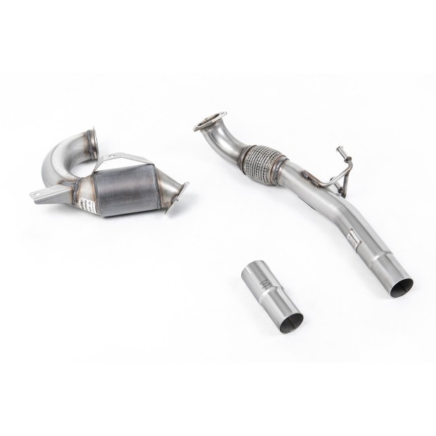 Milltek Visoki protok Sportski katalizator i downpipe 70.00 mm — SSXVW546