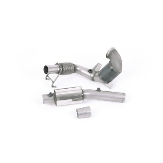 Milltek Visoki protok Sportski katalizator i downpipe 70.00 mm — Sa rezonatorom — SSXVW552
