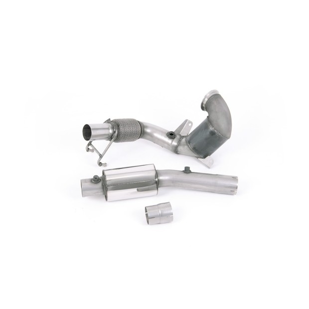 Milltek Visoki protok Sportski katalizator i downpipe 70.00 mm — Sa rezonatorom — SSXVW552