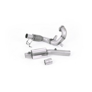 Milltek Downpipe većeg prečnika bez katalizatora 70.00 mm — Sa rezonatorom — SSXVW555