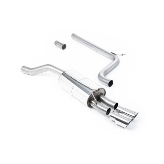 Milltek cat-back 70.00 mm — Bez rezonatora — Dupli 90mm GT90 — SSXVW556