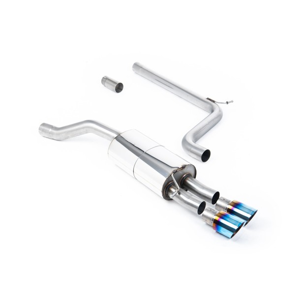 Milltek cat-back 70.00 mm — Bez rezonatora — 90.00 GT — SSXVW559