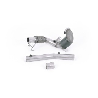 Milltek Visoki protok Sportski katalizator i downpipe 70.00 mm — Bez rezonatora — SSXVW563
