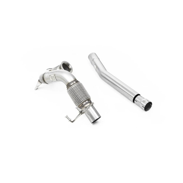 Milltek Downpipe većeg prečnika bez katalizatora 70.00 mm — Bez rezonatora — SSXVW568