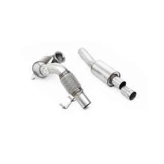 Milltek Liveni downpipe Sa Trkački katalizator 70.00 mm — Sa rezonatorom — SSXVW570