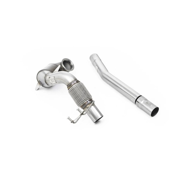 Milltek Liveni downpipe Sa Trkački katalizator 70.00 mm — Bez rezonatora — SSXVW571