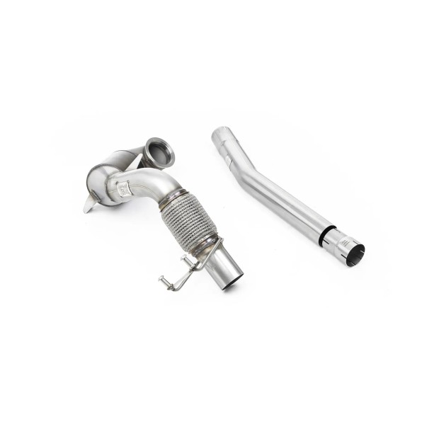 Milltek Liveni downpipe Sa Trkački katalizator 70.00 mm — Bez rezonatora — SSXVW572