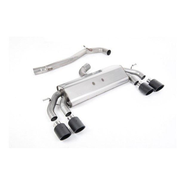 Milltek cat-back 76.20 mm — Bez rezonatora — 102 Jet — SSXVW591