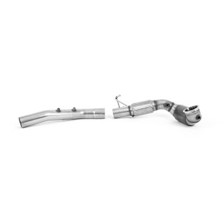 Milltek Veći prečnik downpipe i Visoki protok Sportski katalizator 94.00 mm — SSXVW641