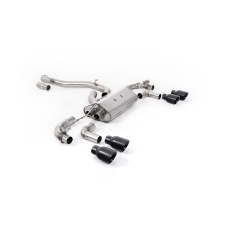 Milltek cat-back 80.00 mm — Bez rezonatora — Četvorostruki 100mm GT100 — SSXVW645