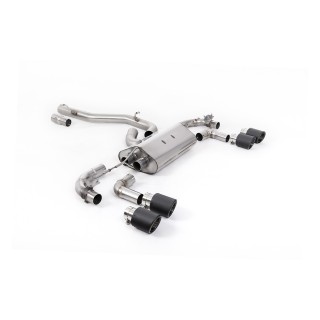 Milltek cat-back 80.00 mm — Bez rezonatora — 102 Jet — SSXVW649