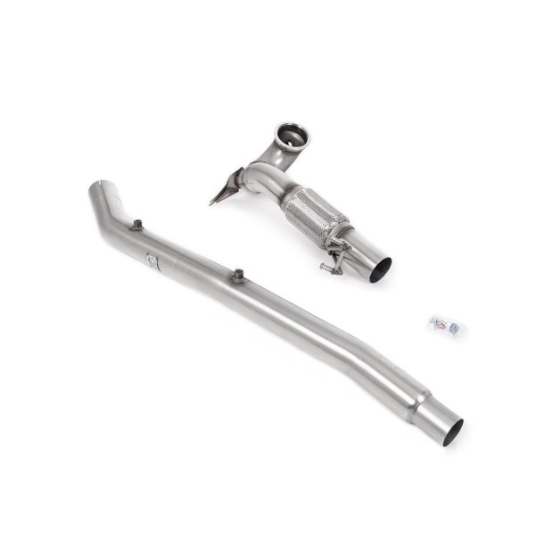 Milltek downpipe de-cat — S3 8Y — fabrički izduv — SSXVW677