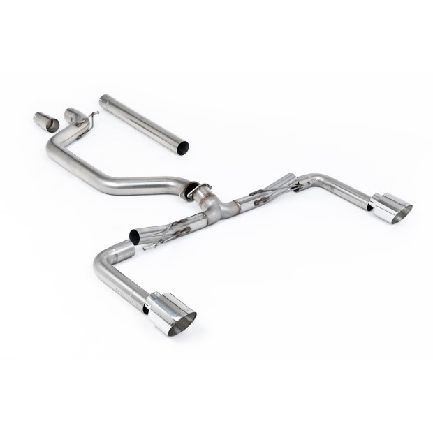 Milltek cat-back 80.00 mm — 115mm GT115 — SSXVW678