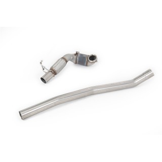 Milltek Veći prečnik downpipe i Visoki protok Sportski katalizator 80.00 mm — SSXVW711