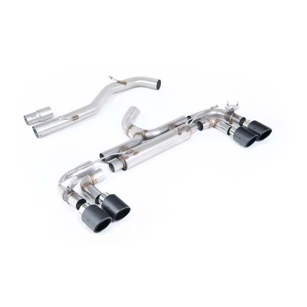 Milltek cat-back 80.00 mm — Bez rezonatora — 102 Jet — SSXVW717