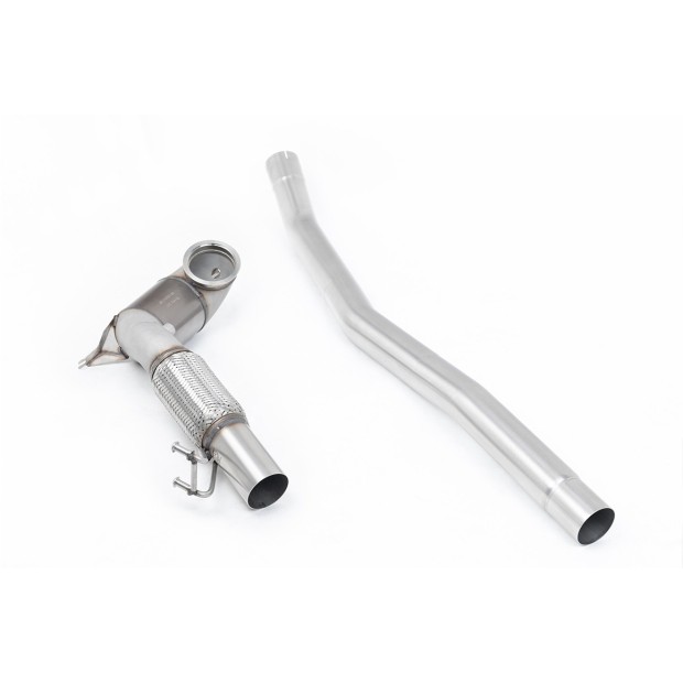 Milltek Veći prečnik downpipe i Visoki protok Sportski katalizator 80.00 mm — SSXVW729