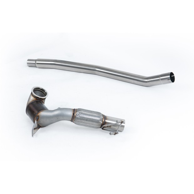 Milltek Veći prečnik downpipe i Visoki protok Sportski katalizator 80.00 mm — SSXVW730