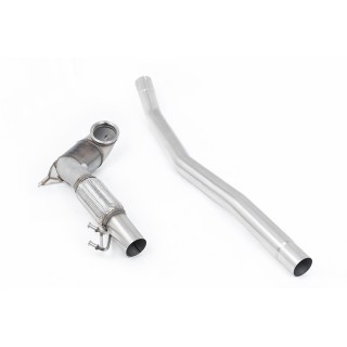 Milltek Veći prečnik downpipe i Visoki protok Sportski katalizator 80.00 mm — SSXVW731