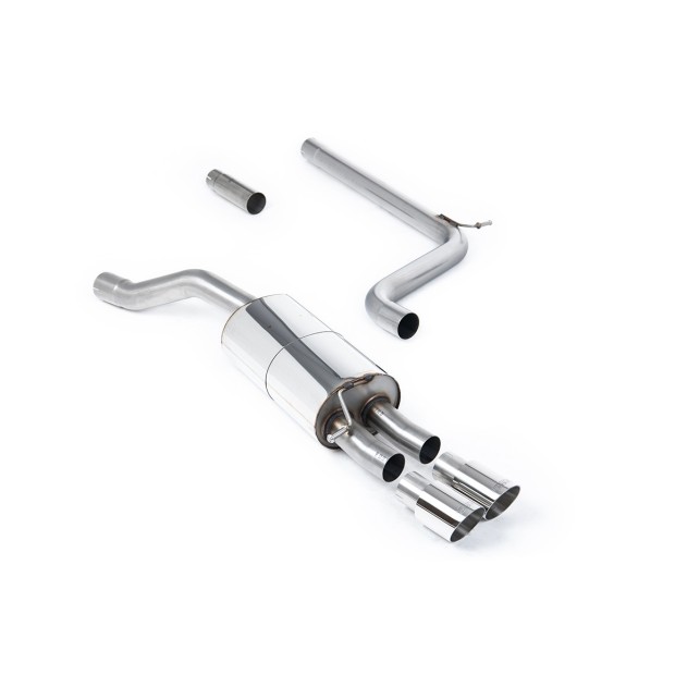 Milltek cat-back 70.00 mm — Dupli 90mm GT90 — SSXVW733
