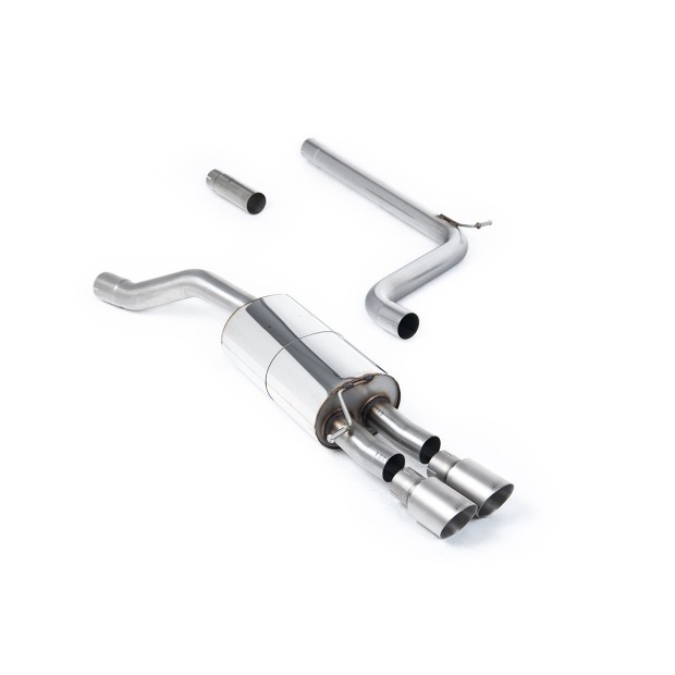 Milltek cat-back 70.00 mm — Dupli 90mm GT90 — SSXVW735