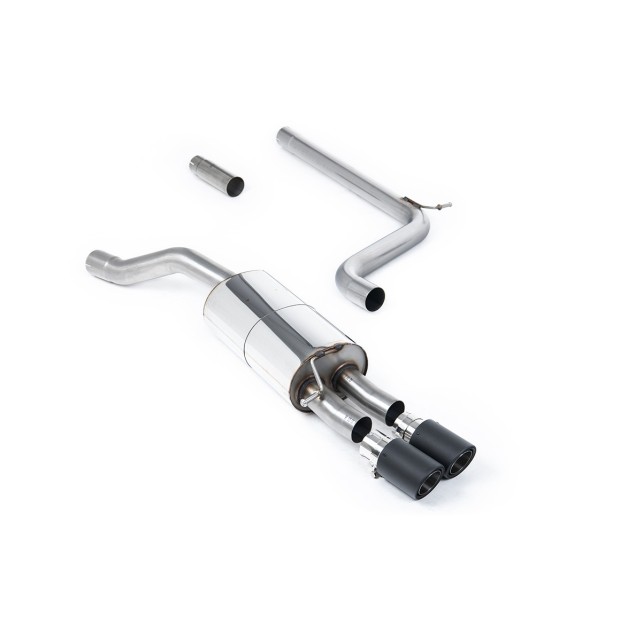 Milltek cat-back 70.00 mm — 90mm Karbonski Jet — SSXVW737