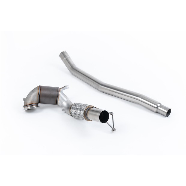 Milltek Downpipe većeg prečnika bez katalizatora 80.00 mm — SSXVW740