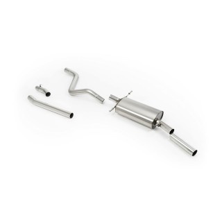 Milltek downpipe-back 57.10 mm — Bez rezonatora — SSXVW745