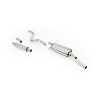 Milltek downpipe-back 57.10 mm — Sa rezonatorom — SSXVW746