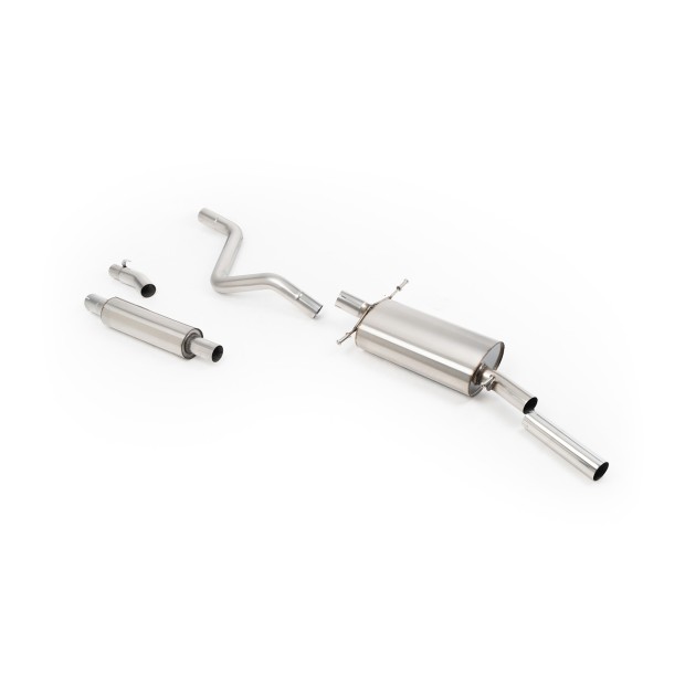 Milltek downpipe-back 57.10 mm — Sa rezonatorom — SSXVW746
