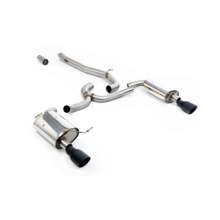 Milltek cat-back 76.20 mm — Bez rezonatora — Dupli GT100 — SSXVW748