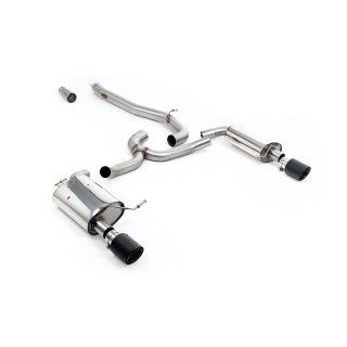 Milltek cat-back 76.20 mm — Bez rezonatora — 102mm Karbonski Jet — SSXVW751