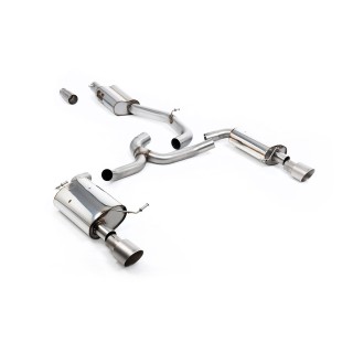 Milltek cat-back 76.20 mm — Sa rezonatorom — Dupli 100mm GT100 — SSXVW754