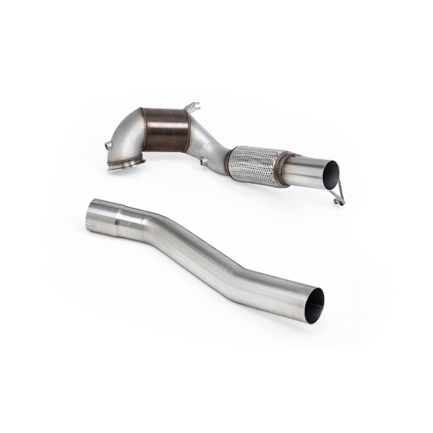 Milltek Veći prečnik downpipe i Visoki protok Sportski katalizator 94.00 mm — SSXVW765