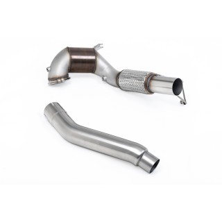 Milltek Veći prečnik downpipe i Visoki protok Sportski katalizator 94.00 mm — SSXVW766