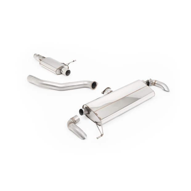 Milltek cat-back 80.00 mm — Sa rezonatorom — SSXVW767